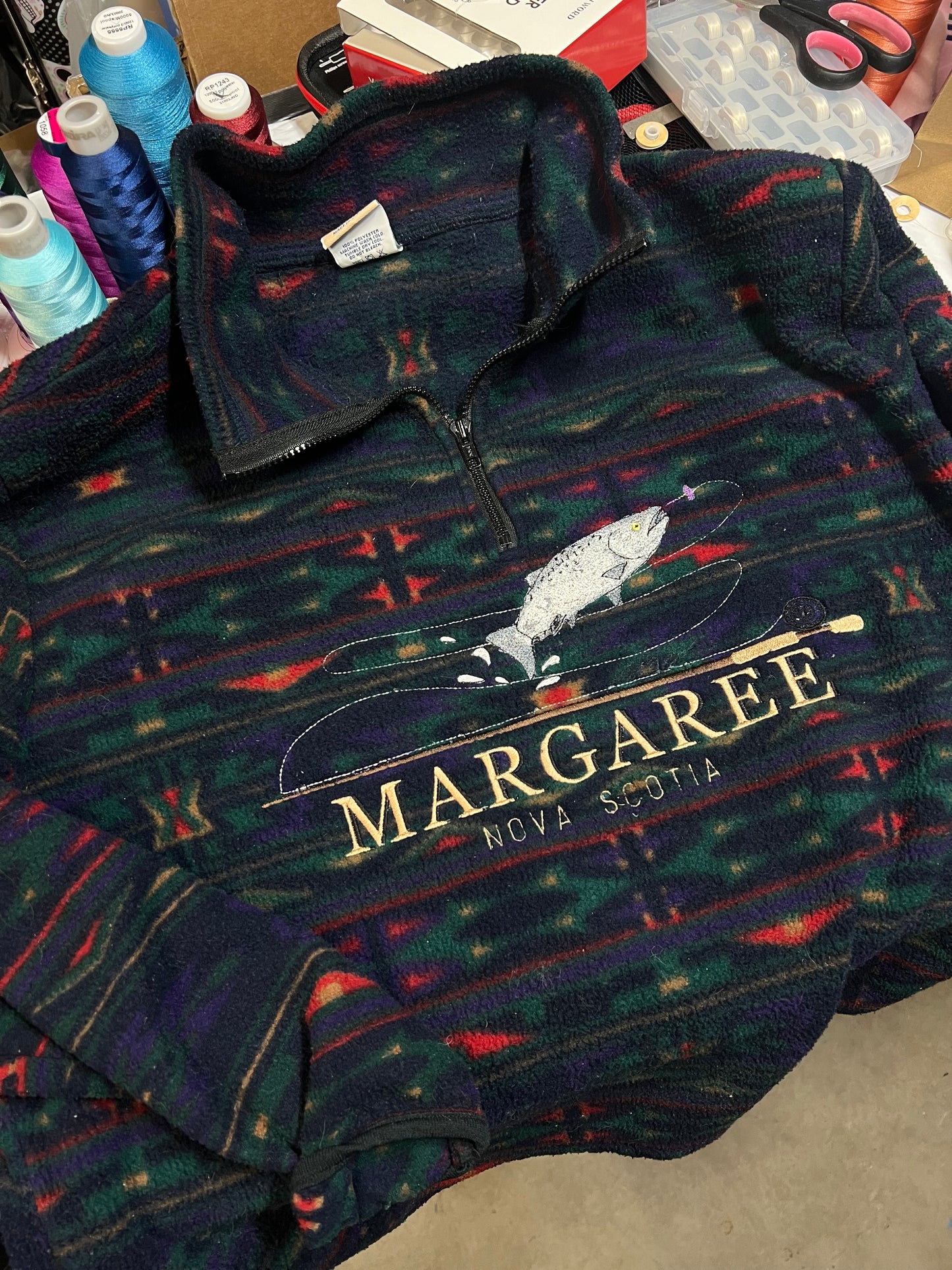 Retro polar fleece margaree oversized medium
