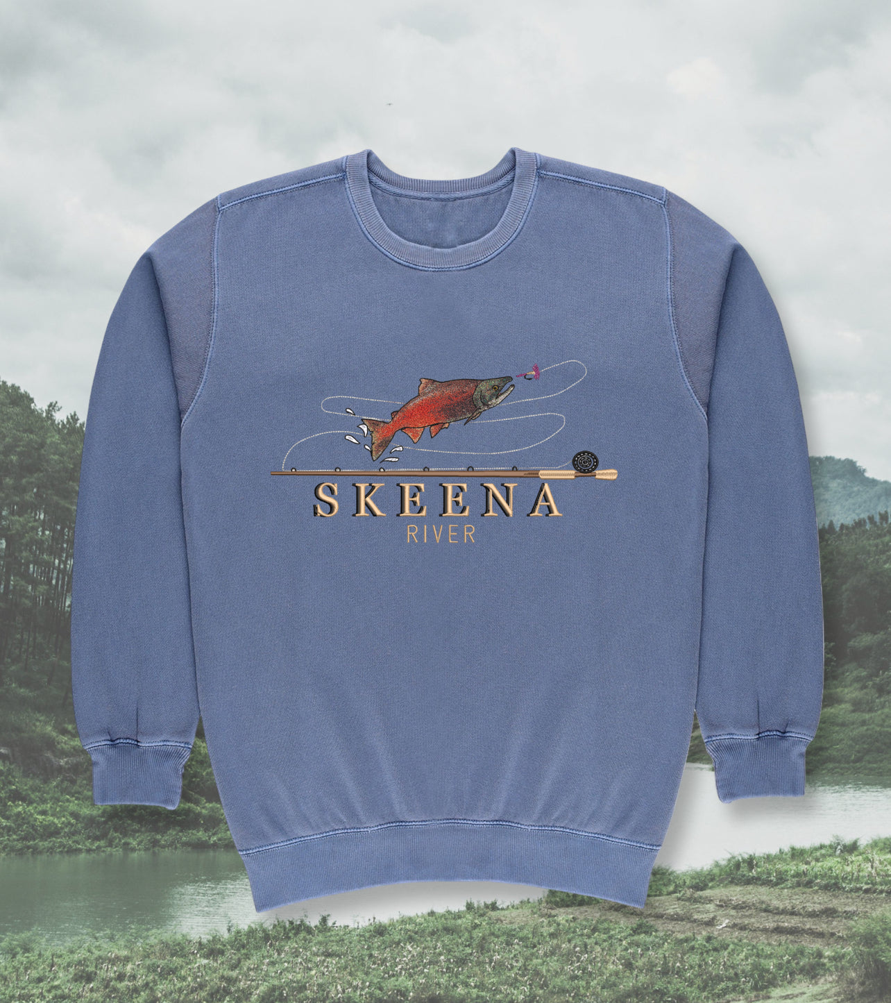 CUSTOMER FLY FISHING HEAVY WEIGHT SWEATSHIRT