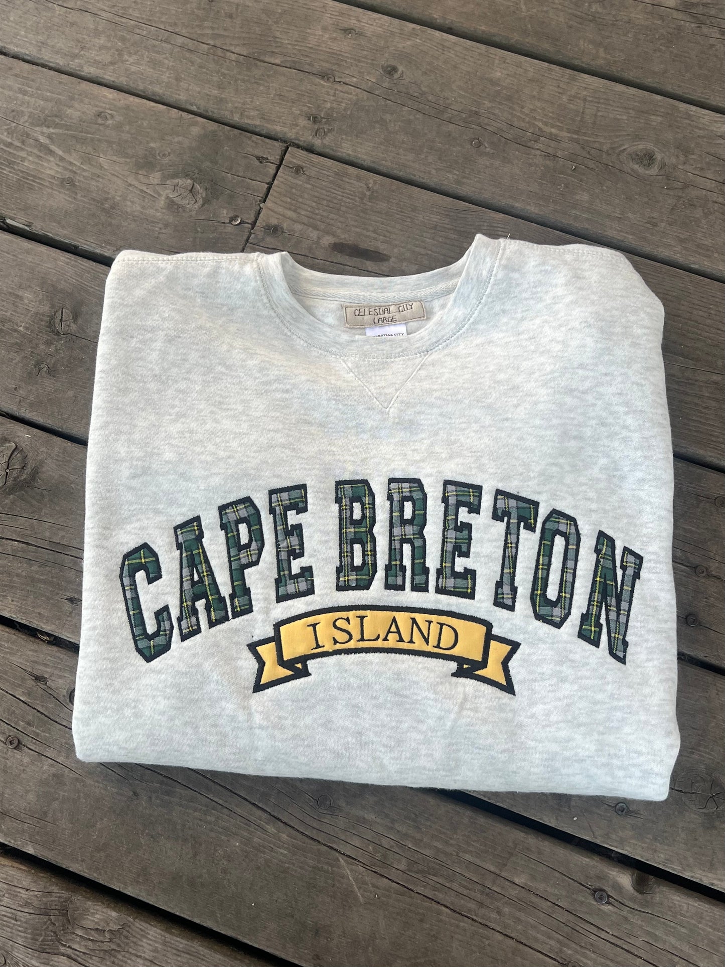 PRE ORDER CAPE BRETON TARTAN APPLIQUÉ