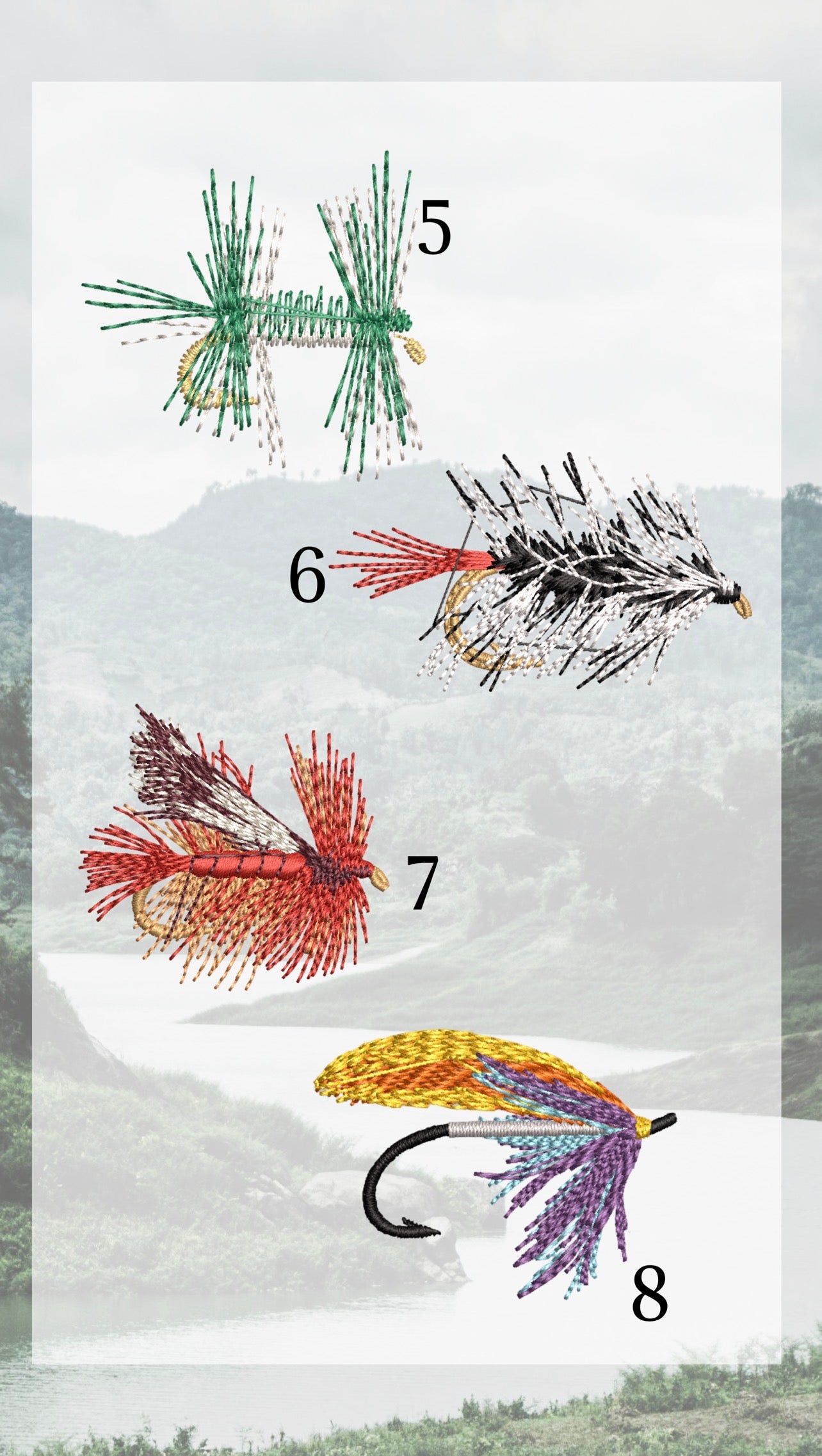 PRE-ORDER Custom Fly fishing Crewneck Garment Dyed