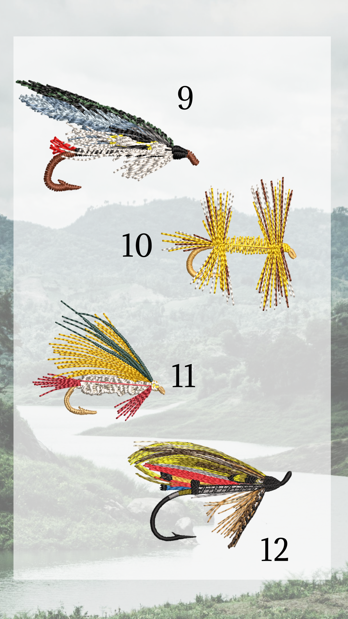 PRE-ORDER Custom Fly fishing Crewneck Garment Dyed