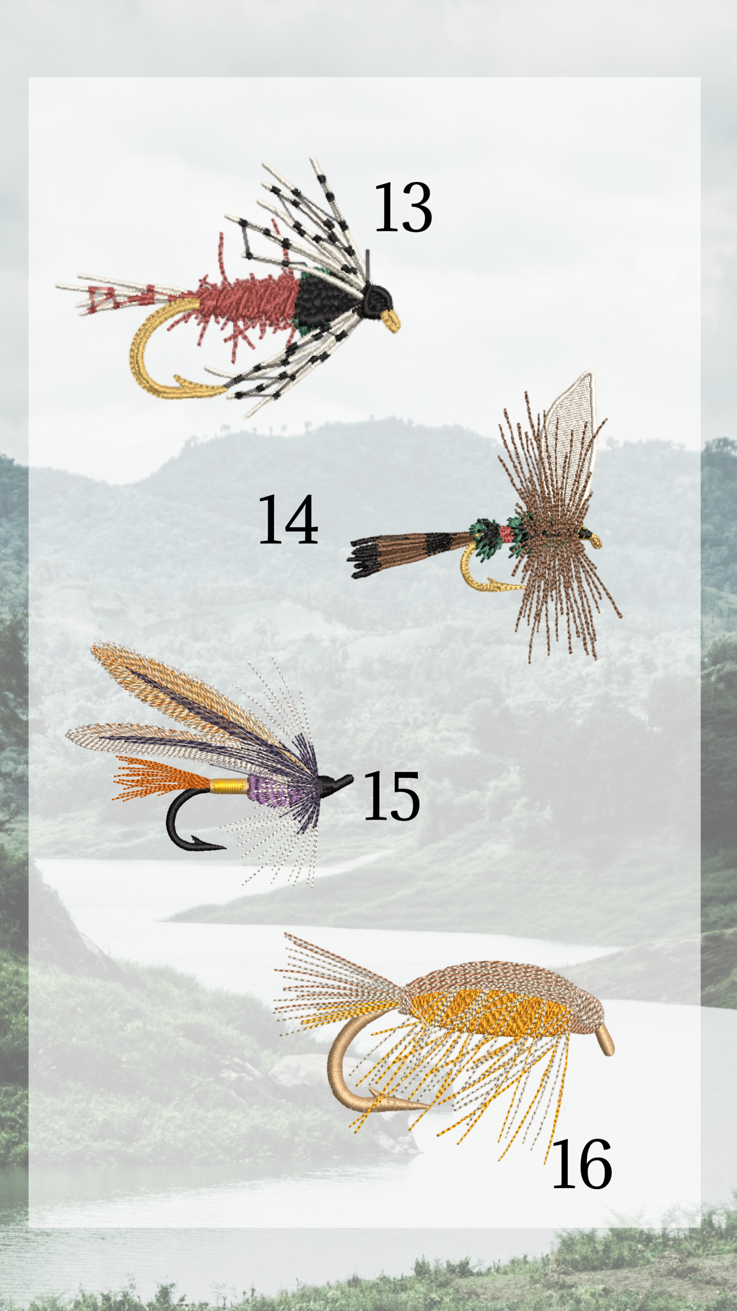 PRE-ORDER Custom Fly fishing Crewneck Garment Dyed