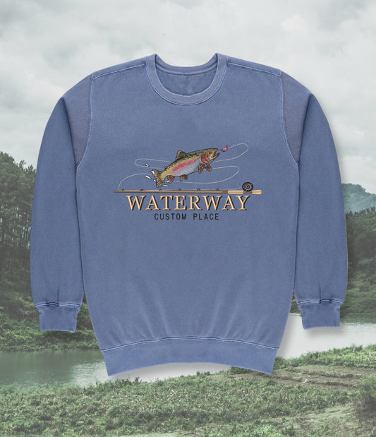 CUSTOMER FLY FISHING HEAVY WEIGHT SWEATSHIRT