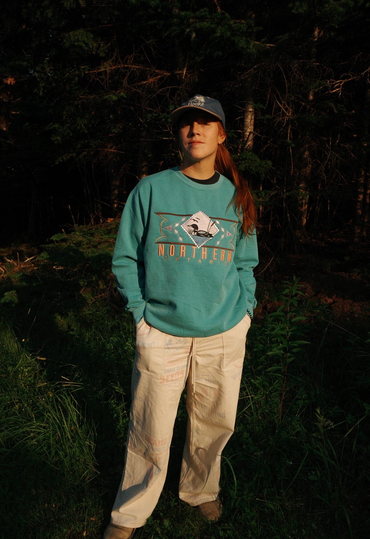 PRE ORDER NORTHERN ONTARIO GARMENT DYED CREWNECK