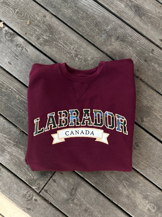 PRE ORDER LABRADOR TARTAN APPLIQUE